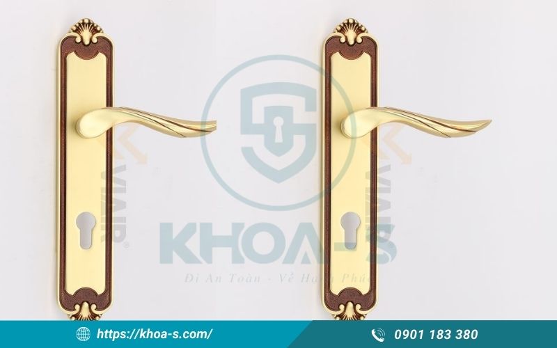 Khóa cửa phòng ngủ VIAIR 103-16 sở hữu độ bền cao